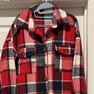 Women’s Plaid Jacket